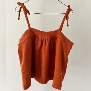 Burnt Orange Summer Top